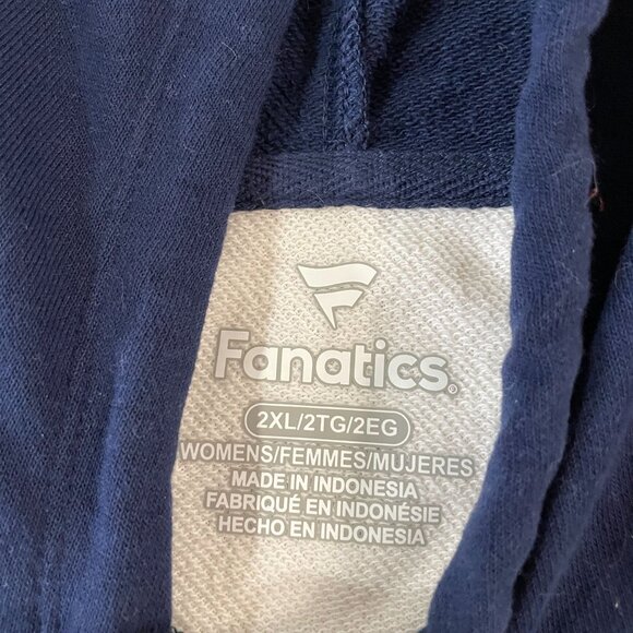 Detroit Tigers Hoodie Women's Size 2XL Navy & White Sweatshirt MLB Baseball - Picture 2 of 5